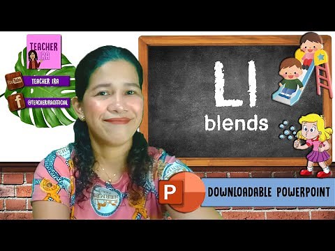 L - Blends | Learn How To Blend| Reading Words and Phrases| Teacher Ira