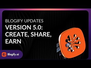 Blogify 5.0 Unleashed: Create & monetize to hit your blogging goals in 2025