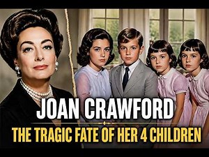Joan Crawford – The Tragic Fate of Her 4 Children