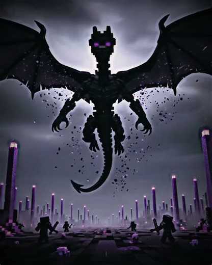 Java Ender Dragon vs Bedrock Wither #vs #edit