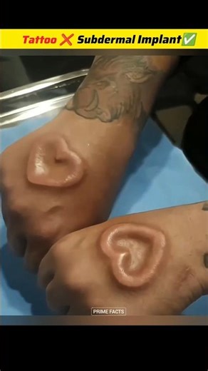 Subdermal Implant Technique | Tattoo VS Subdermal implant