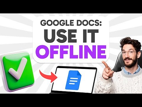 How to USE Google Docs Offline (Step by Step)