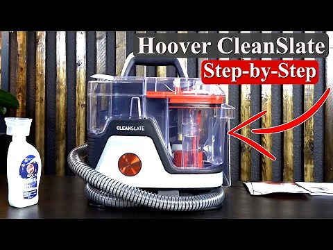 How to Use the Hoover Cleanslate Pro Carpet Cleaner