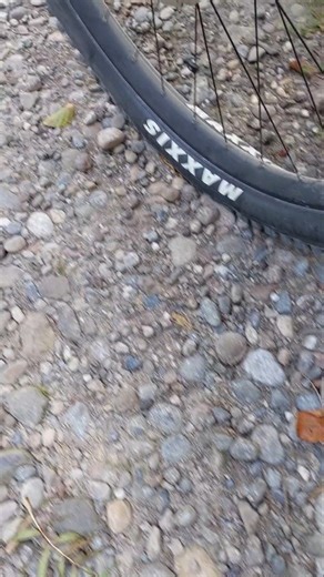 Deflate tire when bikepacking