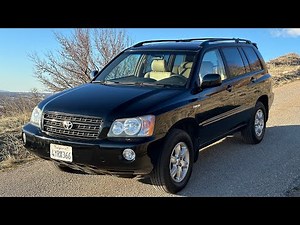 2002 Toyota Highlander Limited Interior Overview