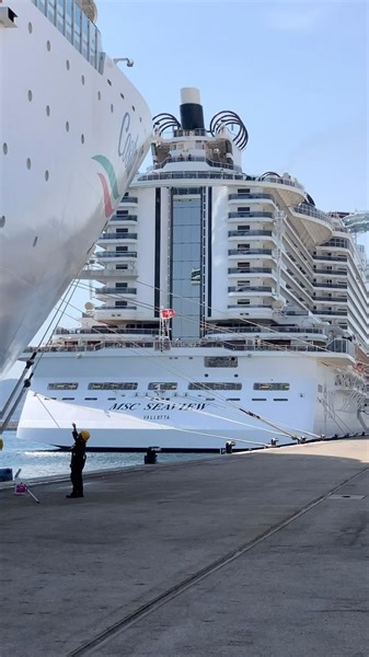 8.7K views · 859 reactions | Here is MSC Cruises Seaview cruise ship....