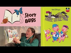 Disney's "Three Little Pigs" | Read Along, Book Reading, Bedtime Stories