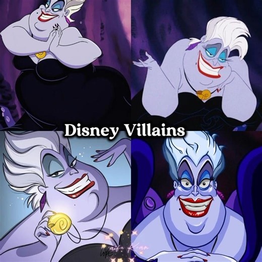 Difference between Disney villains and Anime villains😝💗