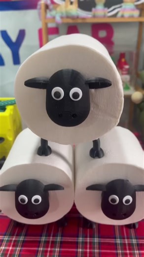 Sheep Toilet Paper Holder Fun Bathroom Set 3D Printed Black Sheep Toilet Paper Holder Fun Bathroom Decoration 3pcs/2pcs/1pc, Toilet Paper Storage Containe, Toilet Paper Storage Containers #bathroomessentials #homegoodsobsessed #bidetgifts #bathroomstorage #noveltygiftideas #christmaspotholders #grwmwhileitellyouthingstoputonyourchristmaslist #bathroomdecorations #toiletries #weirdhomegoods