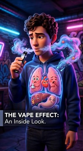 What Vaping REALLY Does to Your Body 🫁 (Hidden Dangers) #vapelife