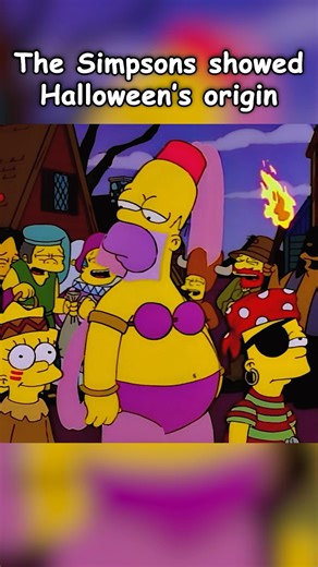 The Simpsons showed Halloween’s origin. #thesimpsons #simpsons #funny #funnycartoon #animation
