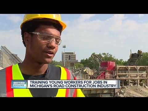 Training workers for jobs in the road construction industry