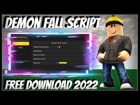 DemonFall Script 2022 Hack GUI | Trinket Farm | Godmode + AutoFarm | Roblox Demon Fall Download