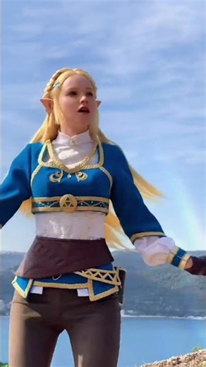 Brought my Zelda costume to Turkey for shooting ❤️ Wonderful view, isn’t it? 😉 #zeldacosplay #zelda