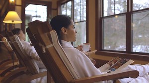 2.2K views · 124 reactions | Slow down and unwind with a tranquil spa getaway to our mountaintop. Find your balance with our daily yoga, meditation, and fitness classes, and complete your wellness getaway with a nature-inspired spa treatment from our award-winning spa. | Mohonk Mountain House | Facebook