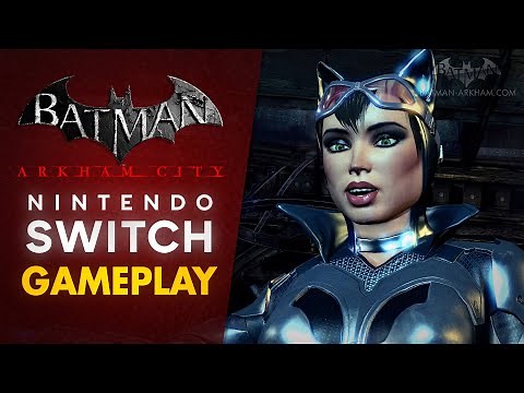 Batman: Arkham City - Nintendo Switch Gameplay [Armored Batsuit]
