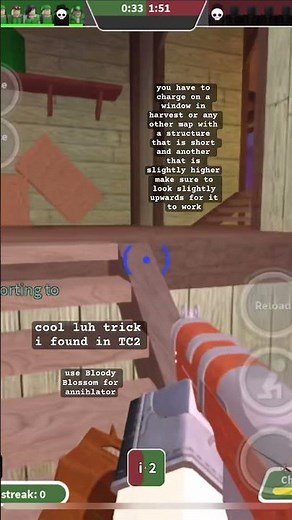 cool annihlator trick #tc2roblox #tc2 #roblox