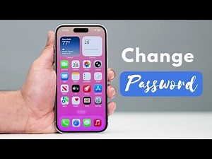 How to Change Password on iPhone (iOS 26)