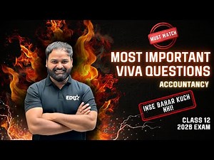 Accountancy Practical | Accounts Viva Most Asked Questions | Class 12th Viva CBSE 2025-26