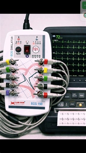 ECG simulator #ytshorts subscribe now