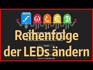 WLED Reihenfolge der LEDs ändern