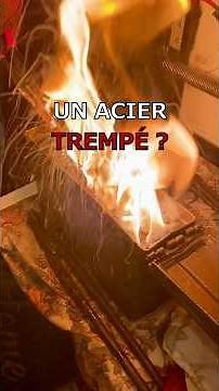 What is hardened steel? #knife #steel #hardening #blade