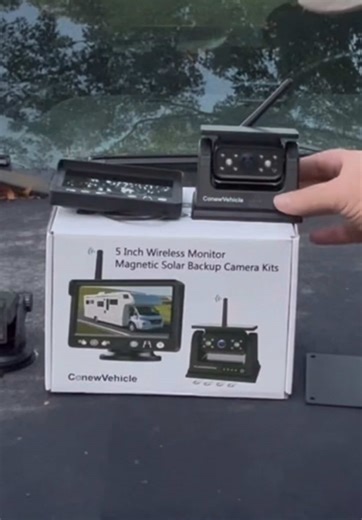 Wireless Backup Camera for Safe Trailer Hookup
