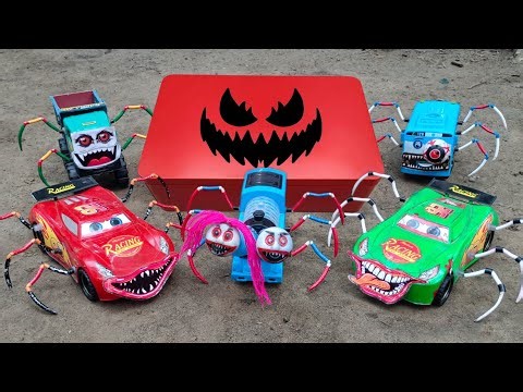 Bermain Kereta Api Hantu Laba-laba, Thomas and Friends, Mobil Laba-laba, Mobil Hantu, Tayo Laba-laba