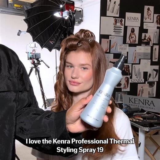 Superpower your styling. Learn all the ways Kenra Thermal Styling Spray can level up your looks. | Kenra Professional