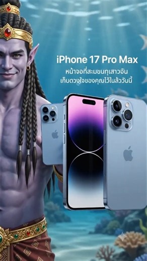 เมื่อ "ไมยราพ" รีวิว iPhone 17 Pro Max ใต้เมืองบาดาล! 📱✨ #มือถือไอโฟน17โปรแม็กซ์