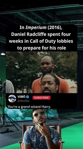 In imperium (2016), Daniel Radcliffe spent 4 hours in call if duty lobbies to prepare for his role