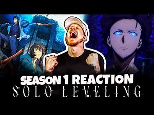 SOLO LEVELING ⬆️ SEASON 1 REACTION (ALL EPISODES!)