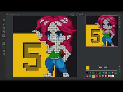 Coloring Game 5 | gameplay (Free PC videogame)