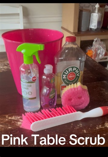 Effective Table Scrub Techniques with Wood Cleaner