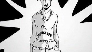 Cartoon Tupac Talks Life & Death On PBS's 'Blank On Blank'