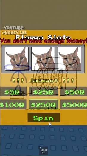 jackpot crzy #roblox #raiseafloppa2