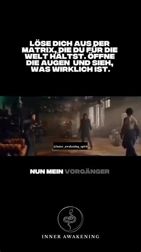 Film: Matrix 🎥 INNER AWAKENING MATRIX BEWUSSTSEINSARBEIT ENERGIEARBEIT #innerawakening #matrix #bewusstseinsarbeit #bewusstseinserweiterung