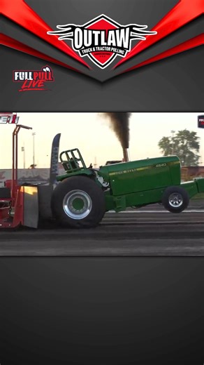 10K views · 230 reactions | He was gone... literally #tractorpulling #outlawpulling #johndeere | Outlaw Truck & Tractor Pulling Association | Facebook
