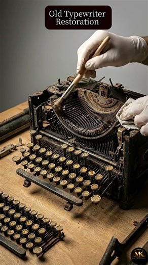 Old Typewriter Restoration | From Rusty Scrap to Working Classic