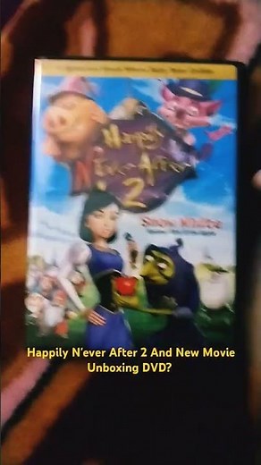 Happily N'ever After 2 And New Movie Unboxing DVD? 📀🍎❤️🛌😴💋