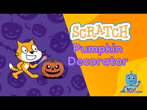 Make a Pumpkin Decorator in Scratch - Kids Coding Tutorial