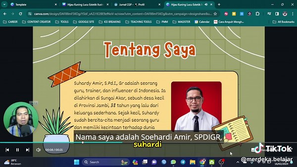 Cara Membuat Video Presentasi Berbicara di Canva