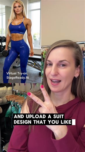 What if you could try on your competition suit before buying it? 👀🩱 Upload your photo → see you