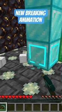 New Breaking Animation Minecraft Resource Pack#minecraft #minecraftshorts #resourcepacks #fyp #free