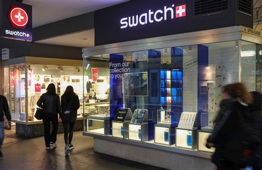 Strong headwinds at Swatch, where the brand portfolio appears valued at zero