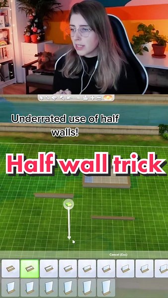 Sims 4 Half Wall Trick: How to Place Walls on Half Tiles