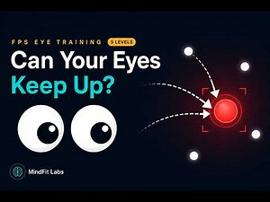 FPS Training For Your Eyes & Reaction Speed (Visual Tracking Workout for Faster Reactions)