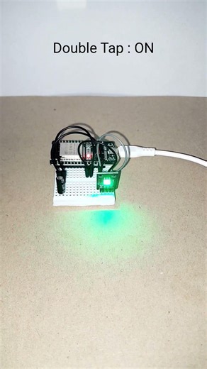 Control ESP32 with a Tap! SW-520D Vibration Sensor & LED