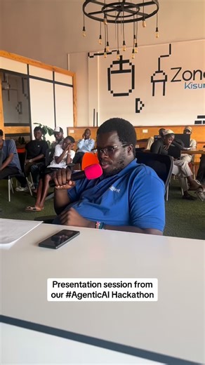 A recap of the presentation session from our #AgenticAI Hackathon at @zone01_kisumu, featuring project demos and insights from Cohort 1 and Cohort 2. #zone01kisumuagenticai #hackathon #jobsintech #ikokazike | Zone01Kisumu