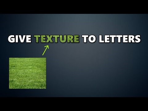 How To Add Texture To Text In Paint NET